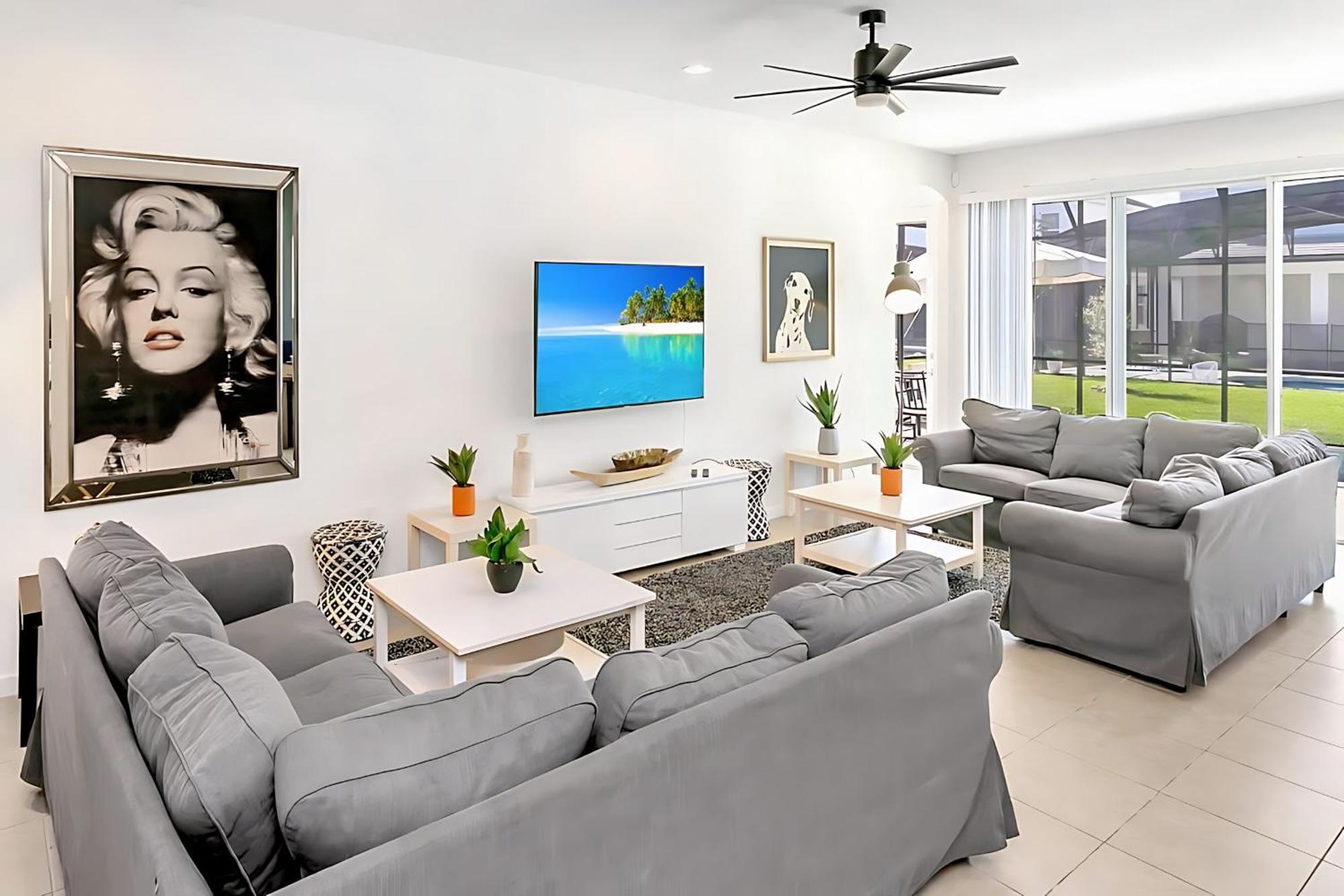 10Br Luxury Home Near Disney W Pool & Games Room Kissimmee Luaran gambar