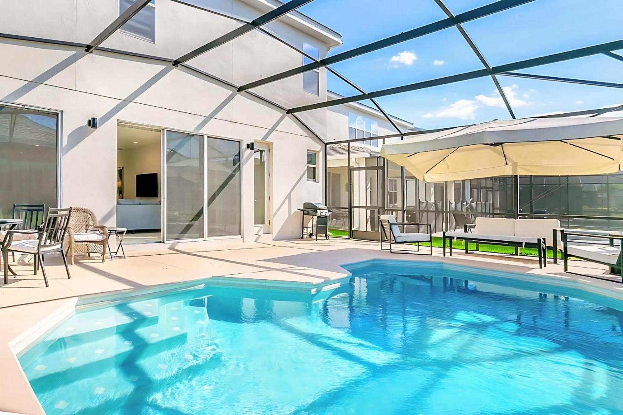 10Br Luxury Home Near Disney W Pool & Games Room Kissimmee Luaran gambar